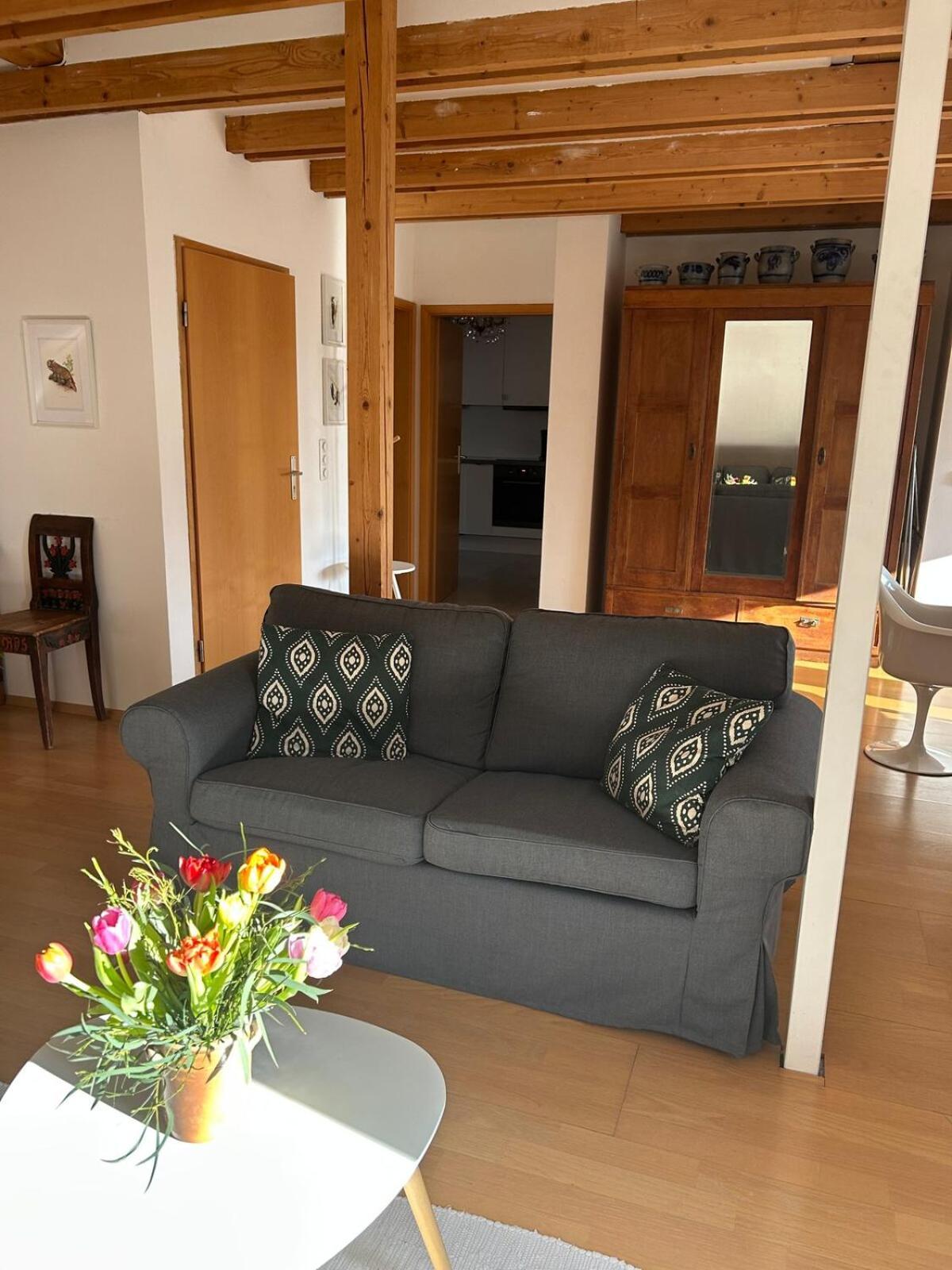 Grosse Wohnung Mit Dachterrasse In Штарнберг Экстерьер фото